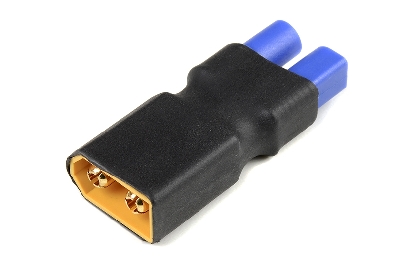 G-Force RC - Power adapterconnector - XT-60 connector man.  EC-3 connector vrouw. - 1 st